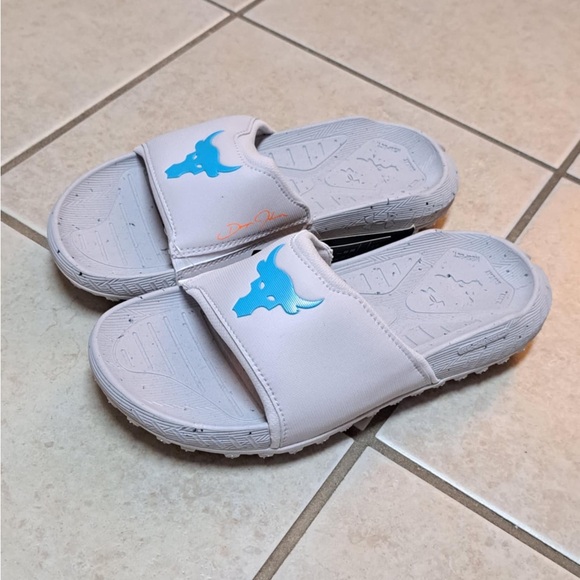 Under Armour Other - Under Armour "Project Rock" Slides - Men's size 8 / Wmns size 9.5